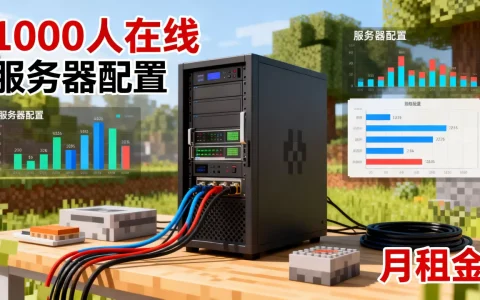 1000人口的MC服务器要多少钱，月租多少钱