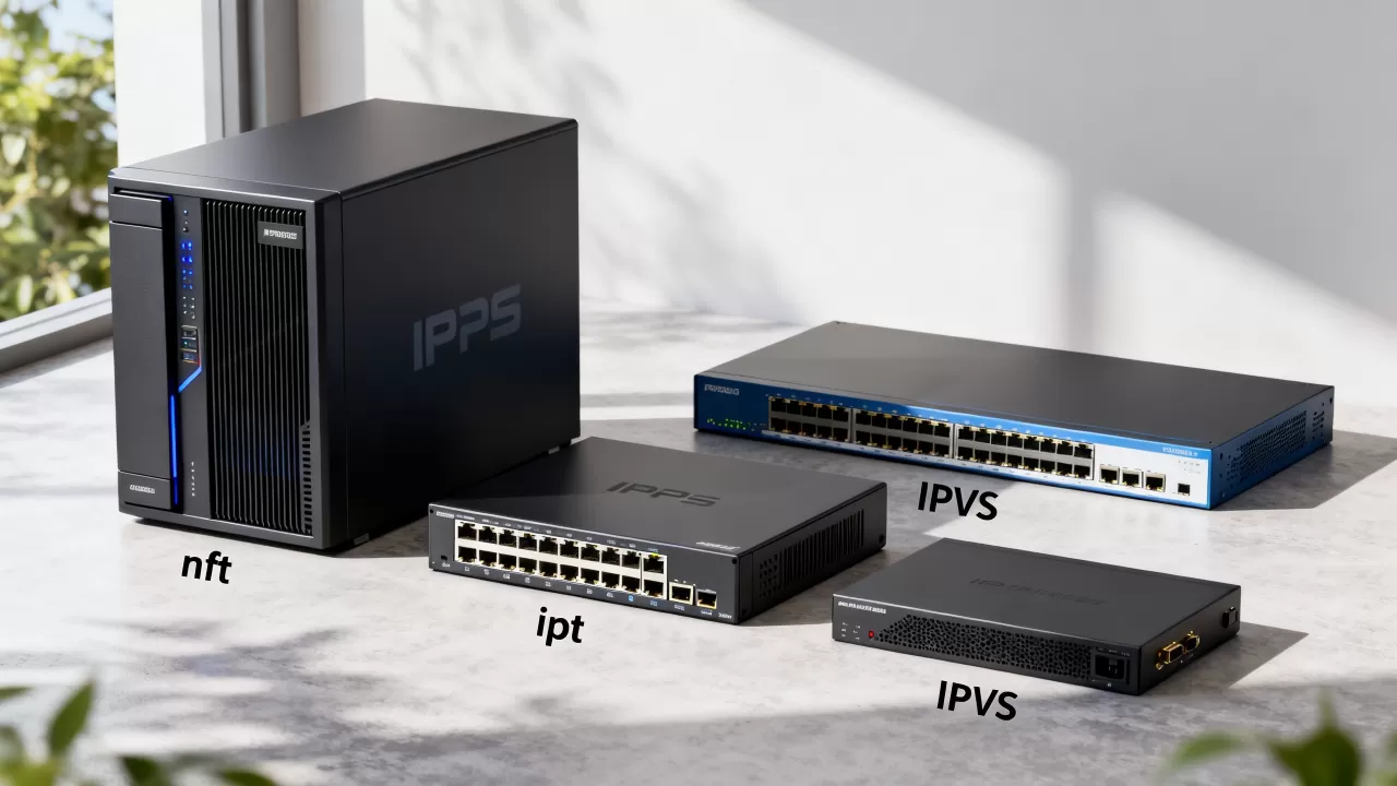 IP服务器怎么选nft、ipt、IPVS，哪个好？