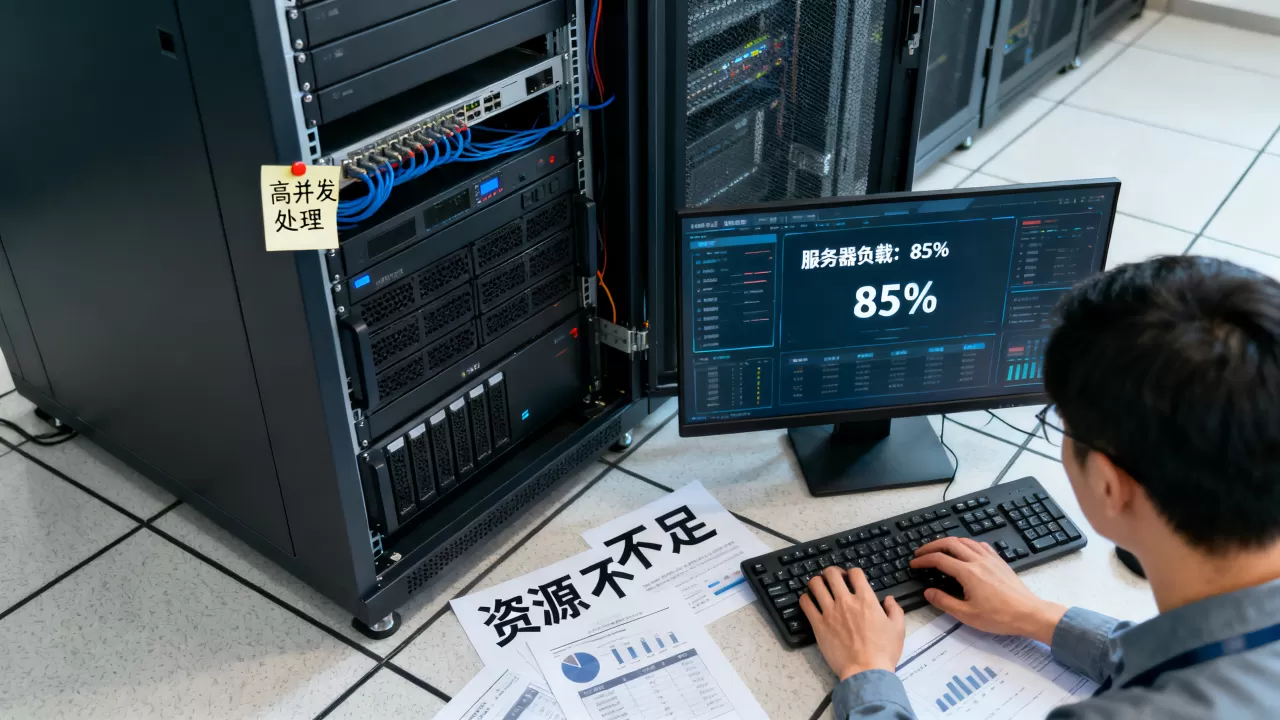 服务器过载了如何快速解决？，常见原因有哪些？