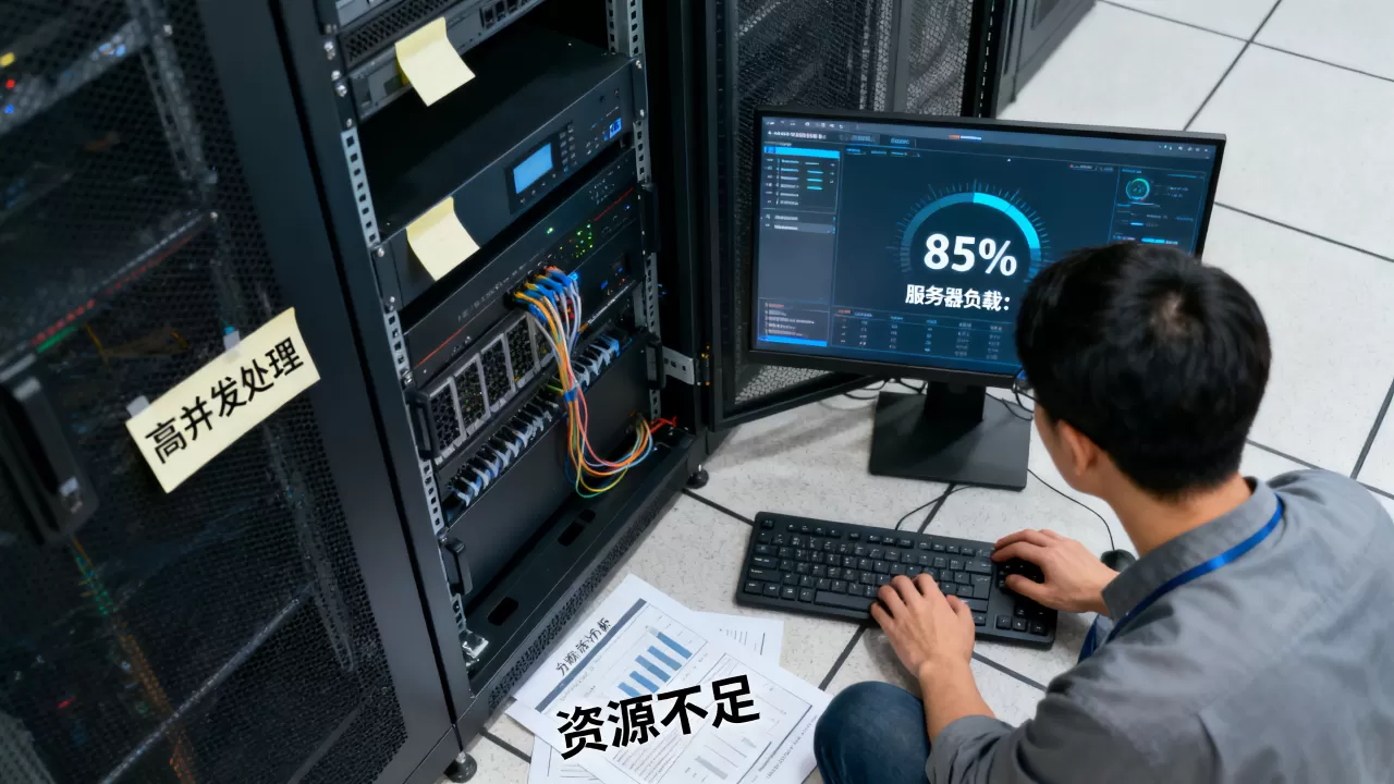 服务器过载了如何快速解决？，常见原因有哪些？
