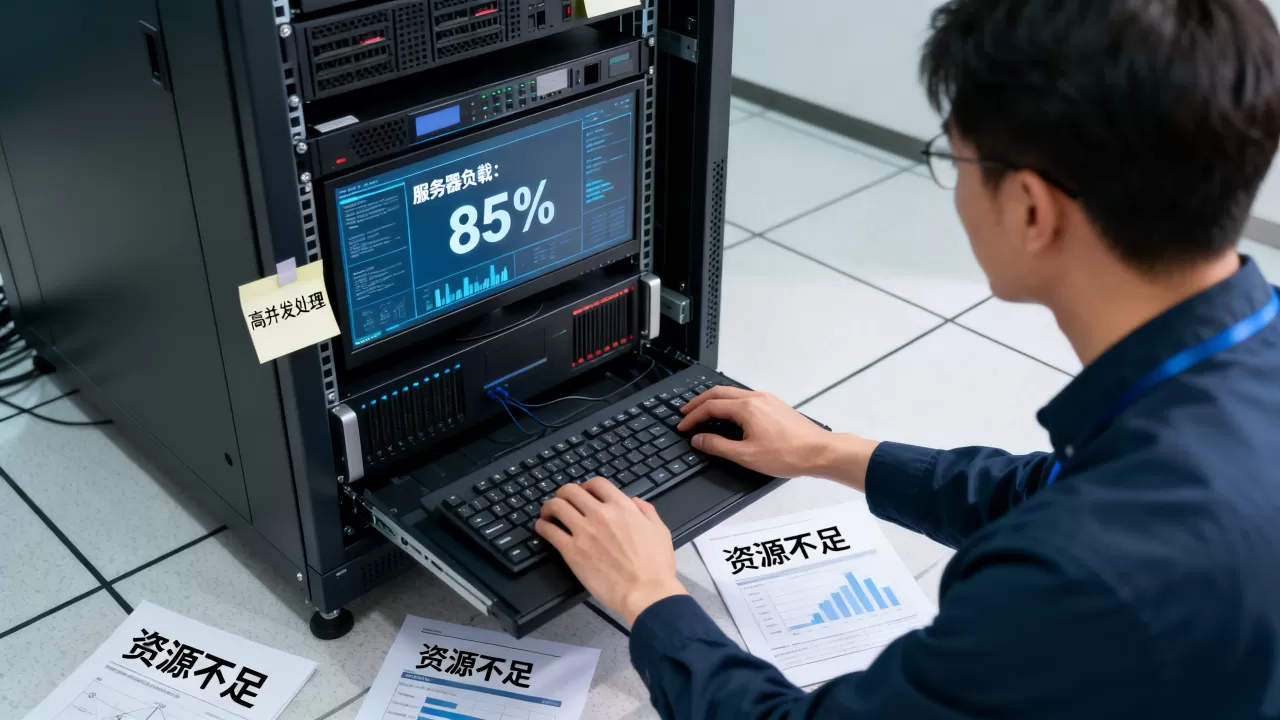 服务器过载了如何快速解决？，常见原因有哪些？