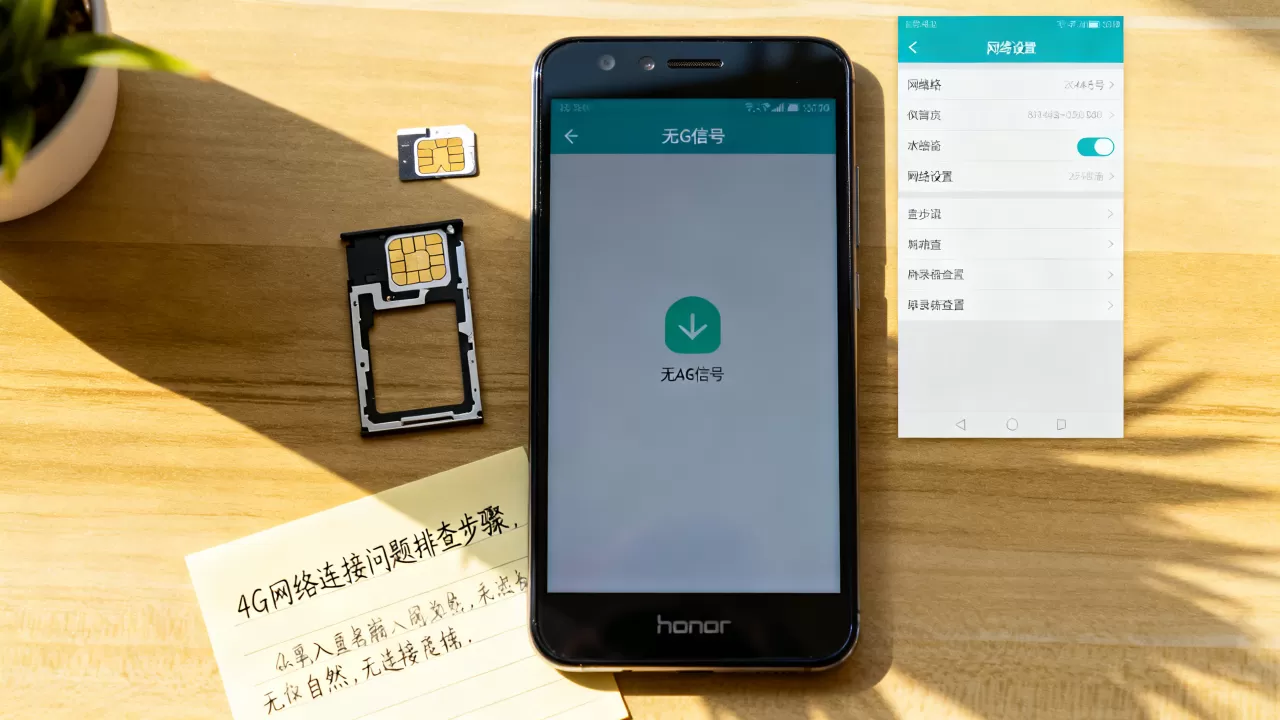 荣耀7为什么用不了4G网络连接服务器?,怎么回事? 荣耀7为什么用不了4G网络连接服务器?,怎么回事?