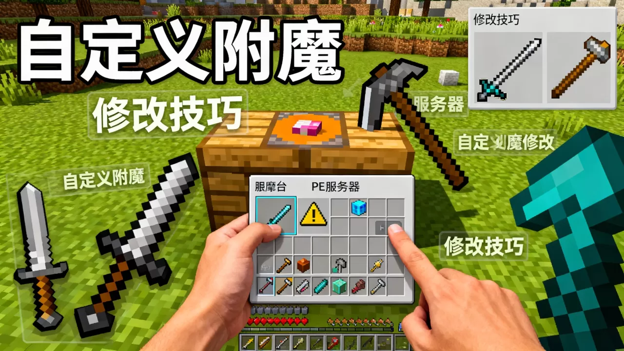 我的世界PE服务器如何修改自定义附魔,有什么技巧? 我的世界PE服务器如何修改自定义附魔,有什么技巧?