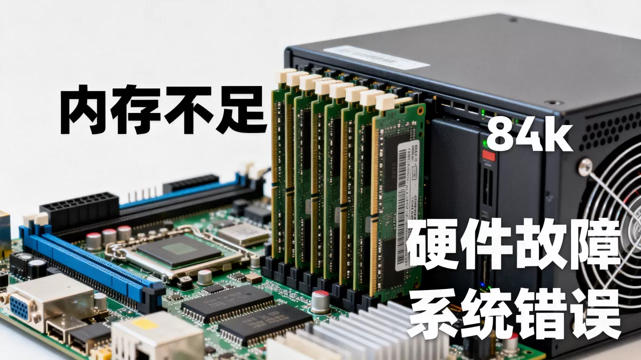 服务器无内存怎么解决，是什么原因造成的？