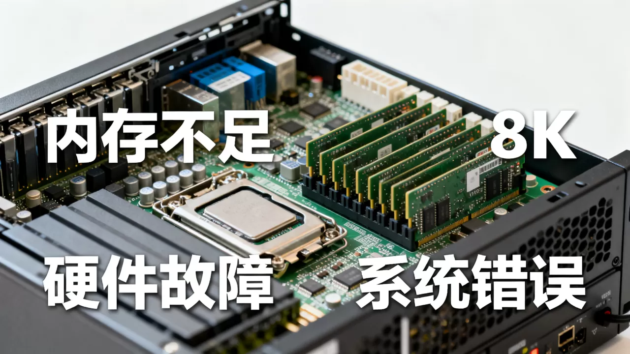 服务器无内存怎么解决，是什么原因造成的？