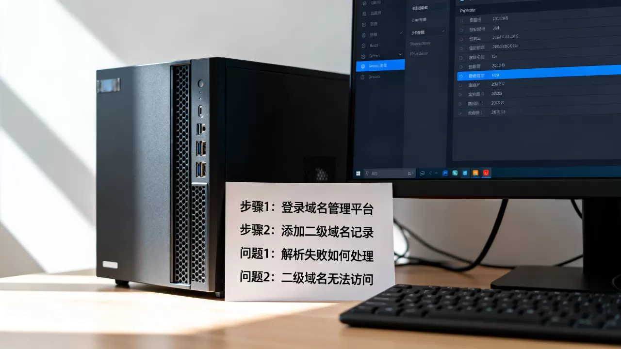 服务器二级域名配置的详细步骤是什么，常见问题有哪些