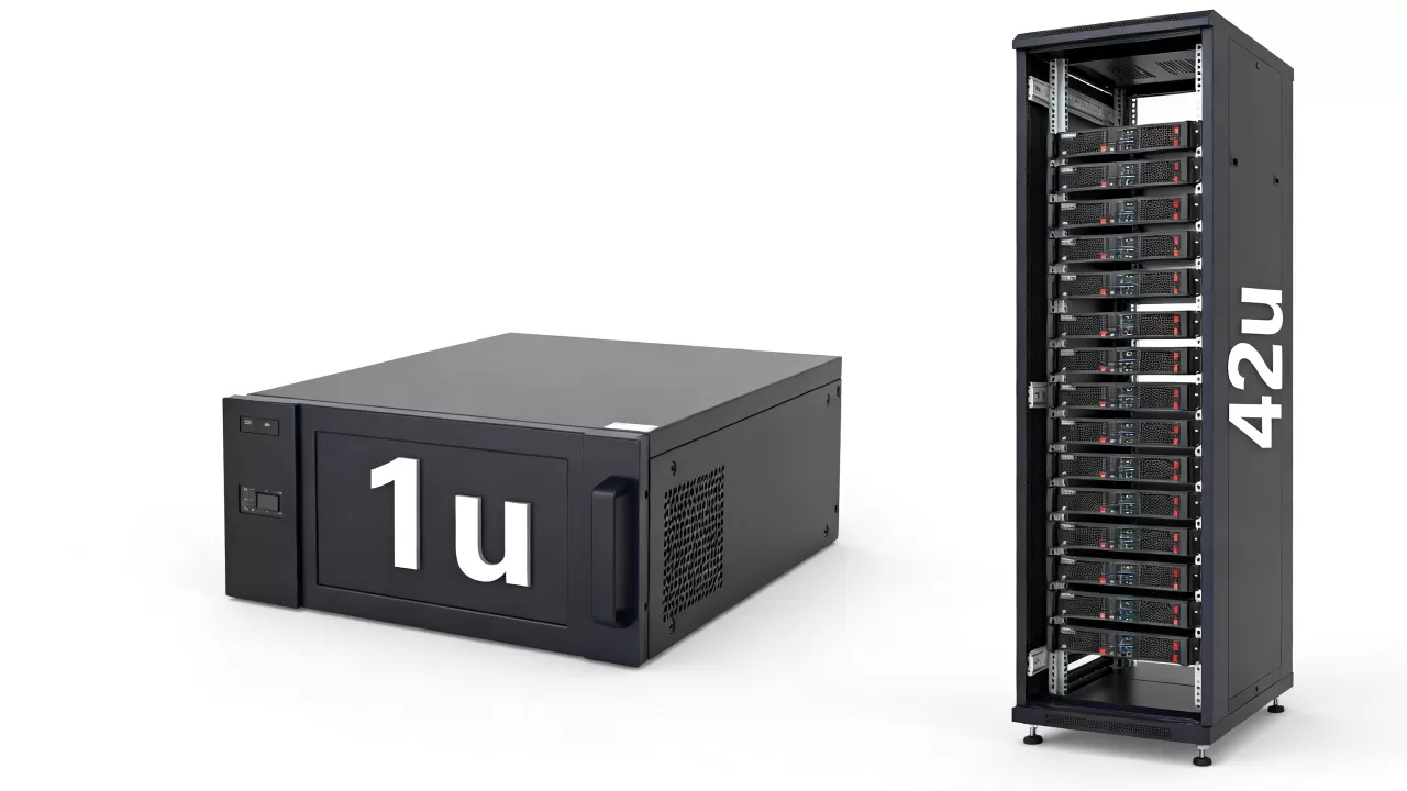 42u机柜能放多少台1u服务器？，机柜容量怎么算？