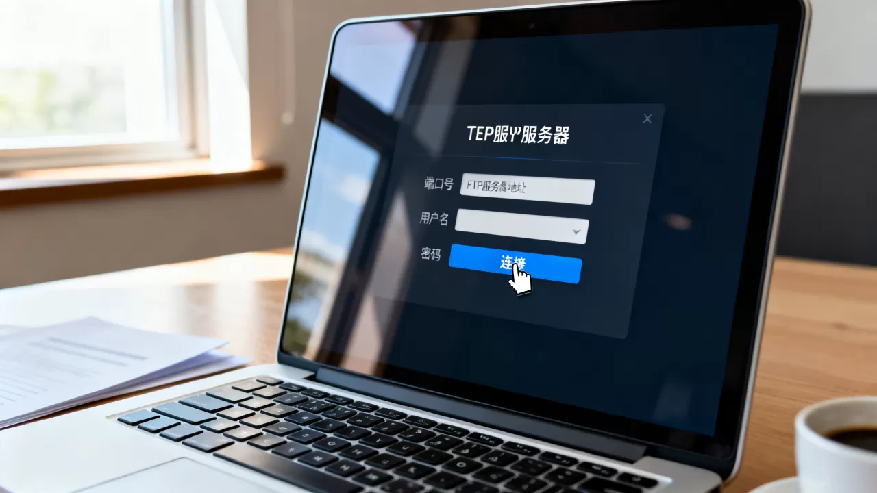 FTP的服务器连接如何保存？，怎么设置？