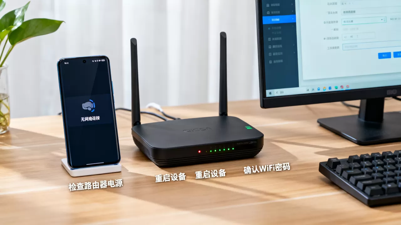 网络连接没有wifi连接到服务器怎么回事？，怎么解决