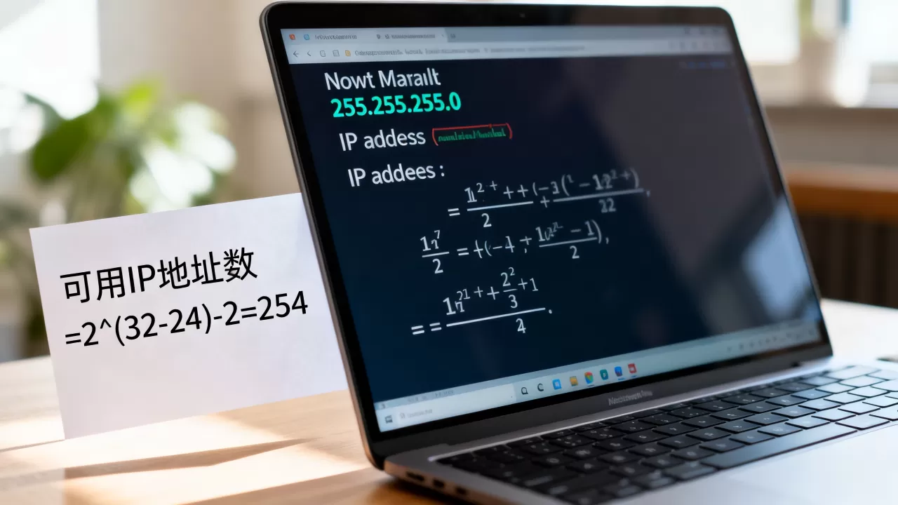 如何查看子网内可用IP地址数？,子网掩码怎么算可用IP？