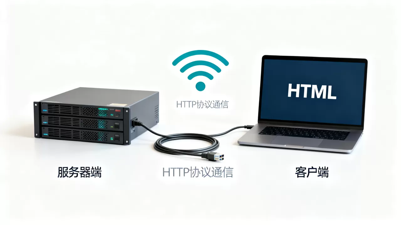 如何实现服务器与HTML客户端通信？，什么是HTTP协议？