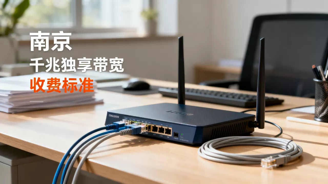 南京千兆独享带宽租用多少钱一个月，怎么收费？