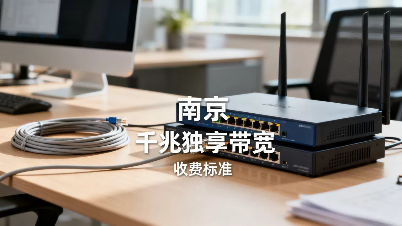南京千兆独享带宽租用多少钱一个月，怎么收费？