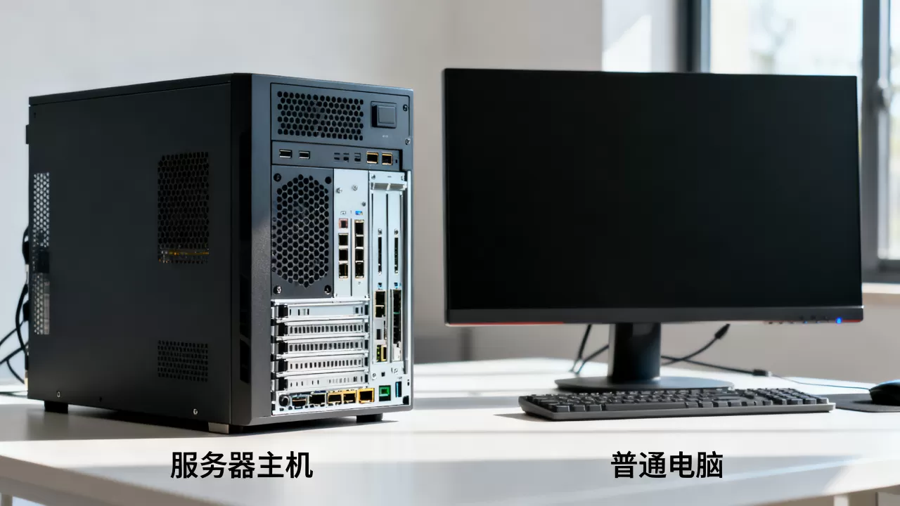 服务器主机能当普通电脑用吗，性能怎么样？
