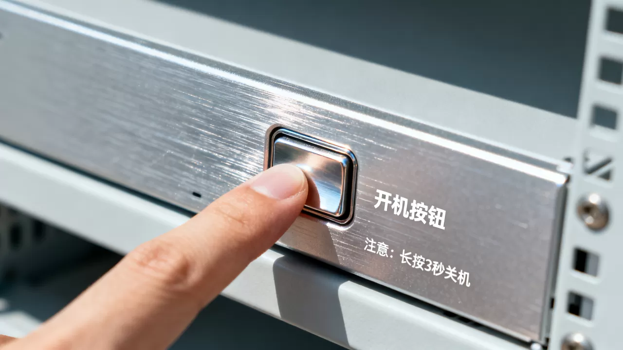 服务器主机开关机按钮怎么用，有哪些注意事项