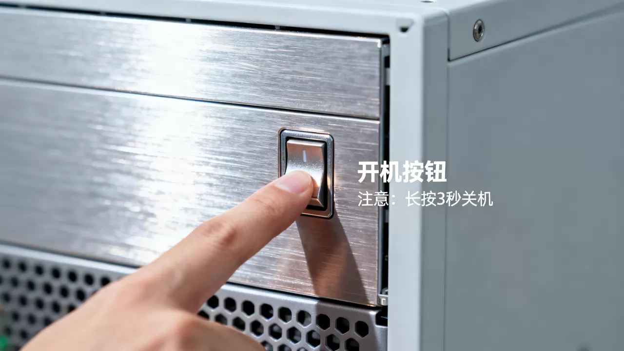 服务器主机开关机按钮怎么用，有哪些注意事项