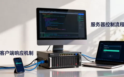 服务器是如何控制客户端的，实现方式有哪些？