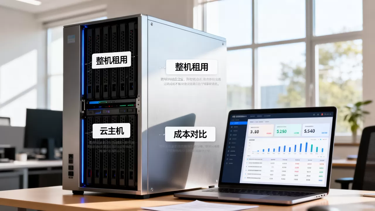 威海跨境企业整机租用和云主机哪个成本更低，哪个更划算