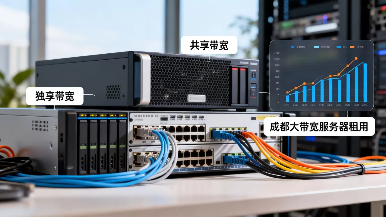 成都大带宽服务器租用,独享和共享带宽有什么区别,怎么选? 成都大带宽服务器租用,独享和共享带宽有什么区别,怎么选?