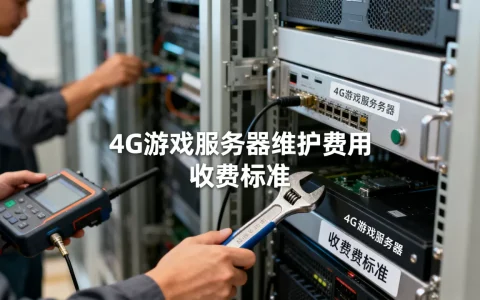 4G游戏服务器维护一次多少钱，怎么收费？