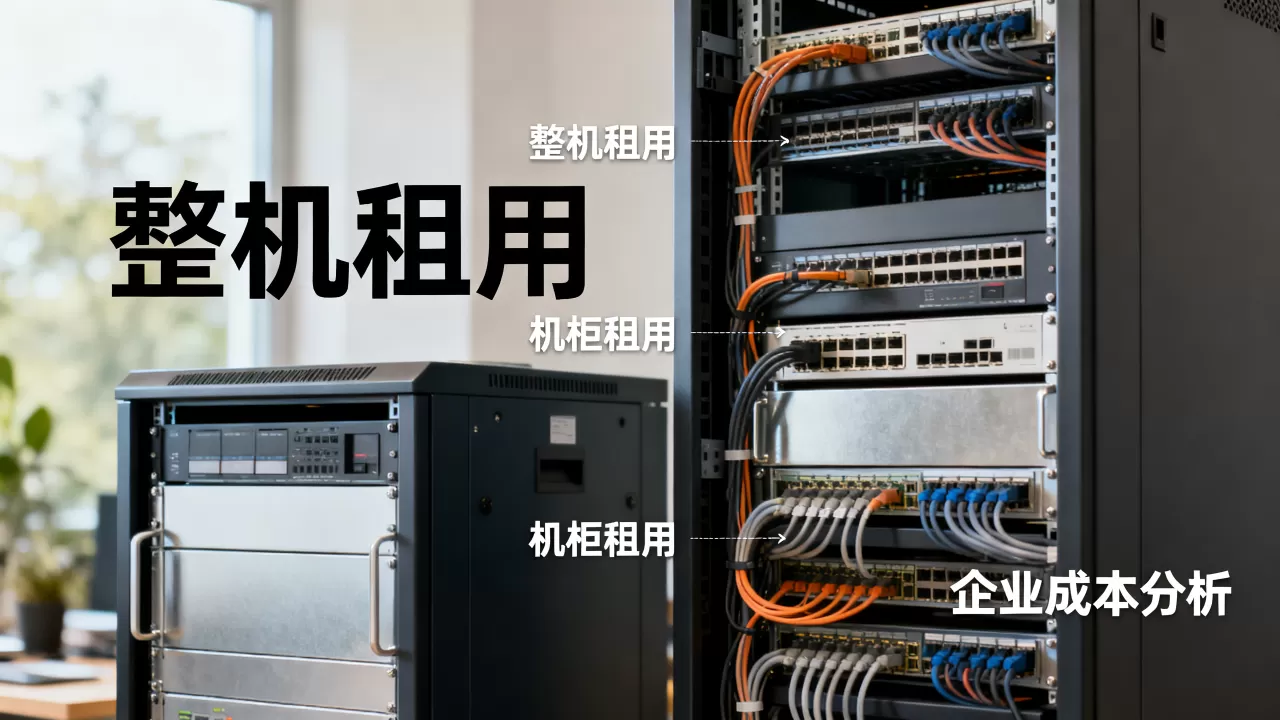 山东整机租用和机柜租用，企业选哪个更划算，怎么选？