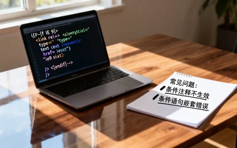 IE条件语句怎么正确使用，有哪些常见问题？