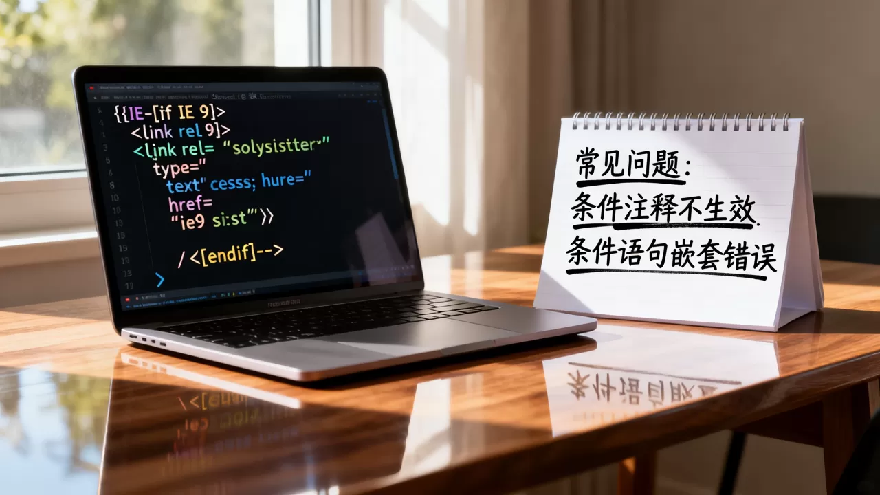 IE条件语句怎么正确使用，有哪些常见问题？