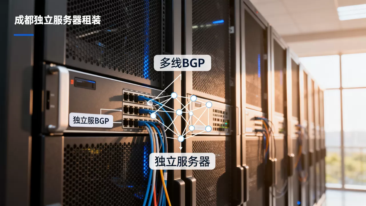 成都独立服务器租用，为什么必须选多线BGP？，怎么选？