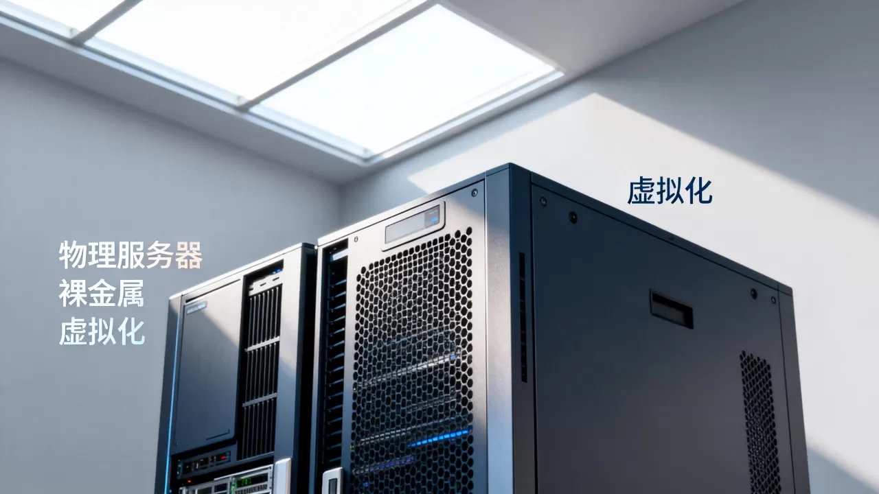 成都物理服务器裸金属和虚拟化怎么选？哪个性能更好？