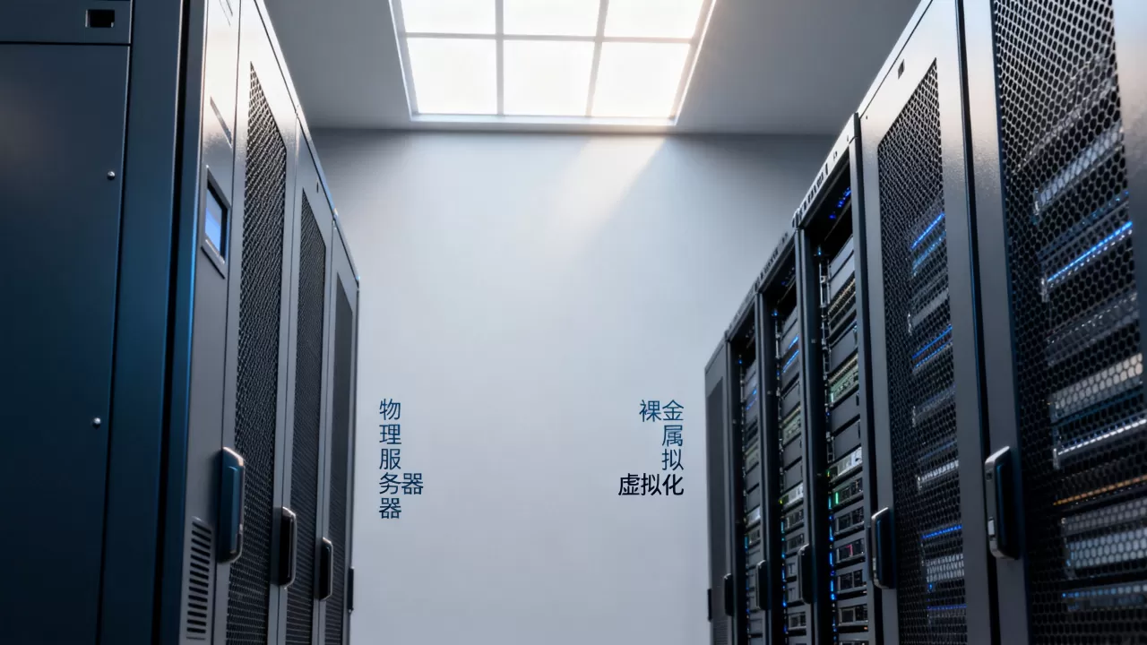 成都物理服务器裸金属和虚拟化怎么选？哪个性能更好？