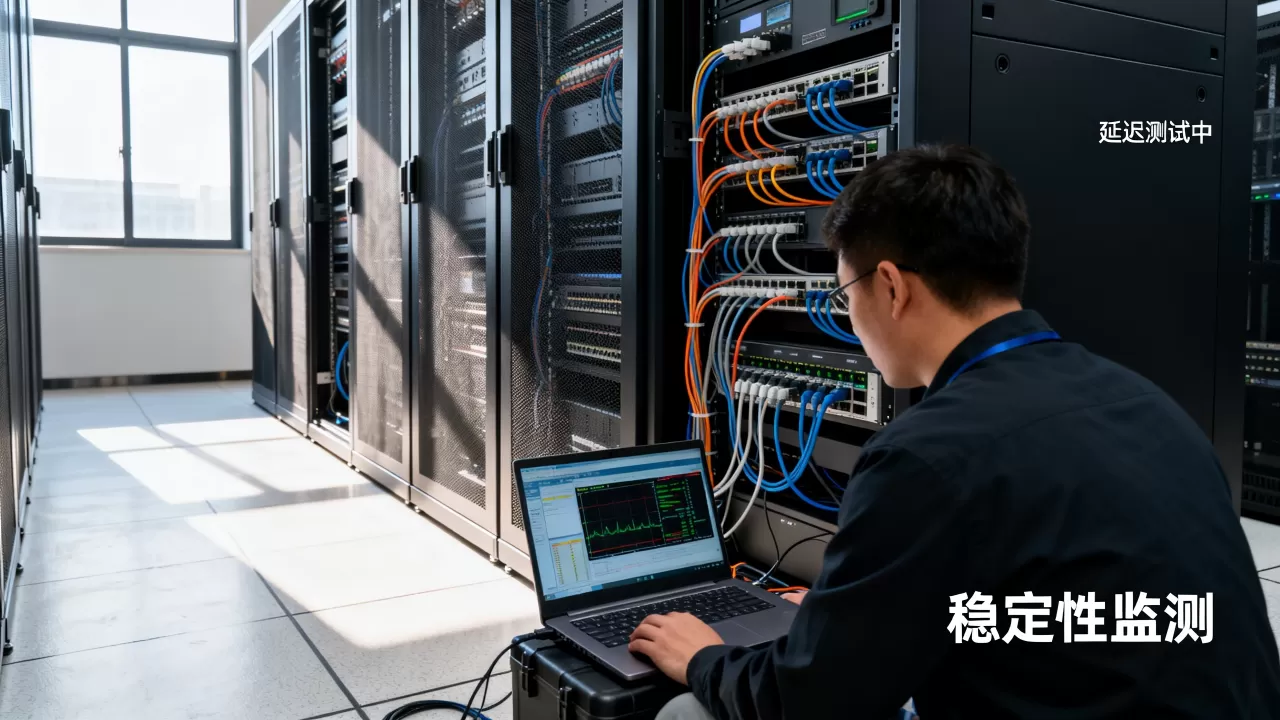 成都IDC机房网络质量如何评估，怎么测试延迟稳定性？
