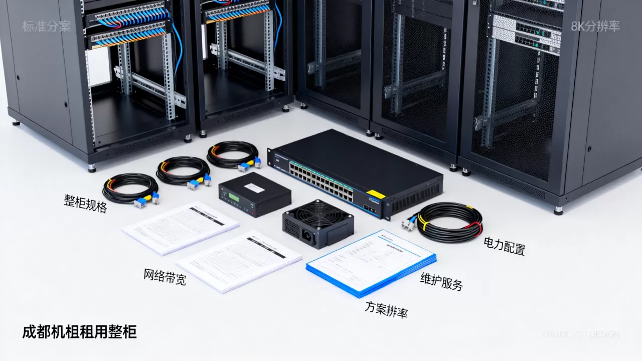 成都机柜租用整柜方案里到底包含哪些内容，怎么选？