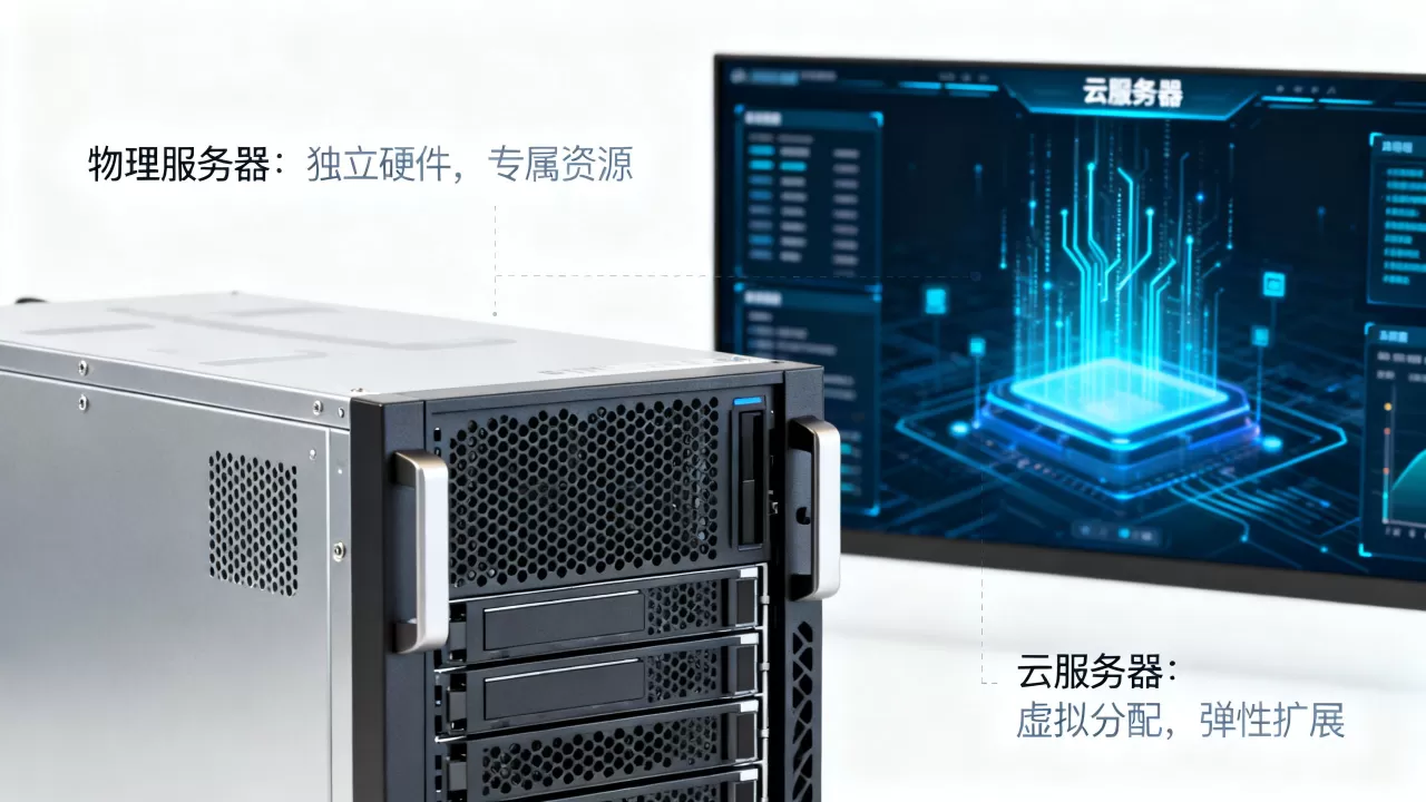 成都物理服务器和云服务器的区别与取舍是什么,如何选择? 成都物理服务器和云服务器的区别与取舍是什么,如何选择?