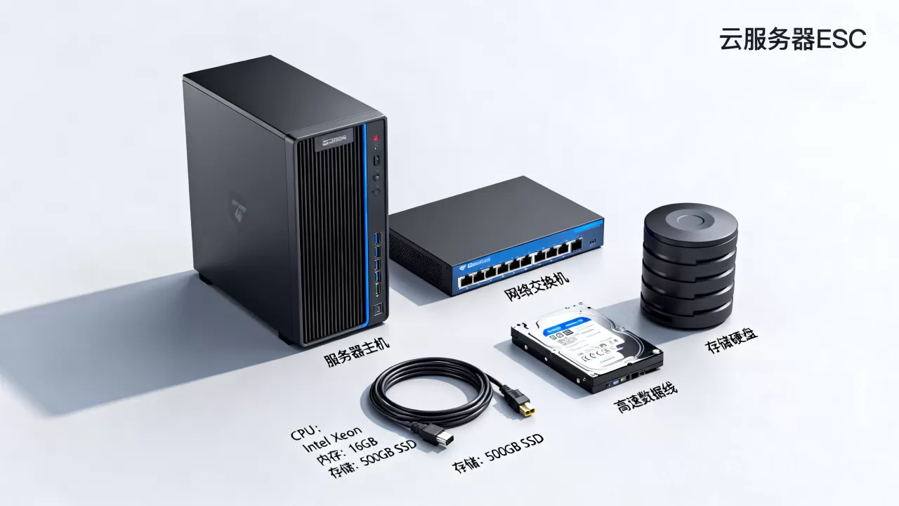 云服务器ESC有哪些产品组件，配置怎么选？