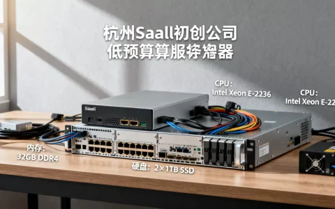 杭州SaaS初创低预算服务器怎么配？，服务器配置方案有哪些
