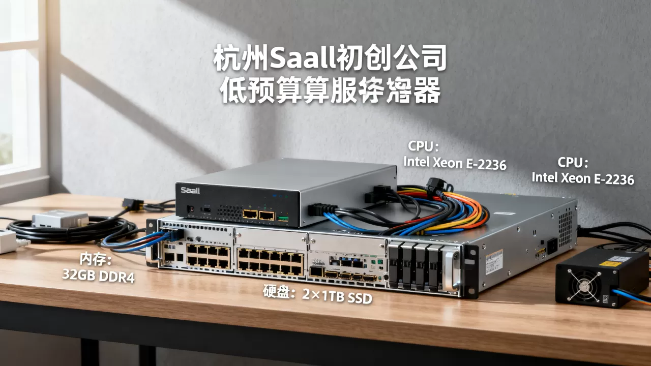 杭州SaaS初创低预算服务器怎么配？，服务器配置方案有哪些