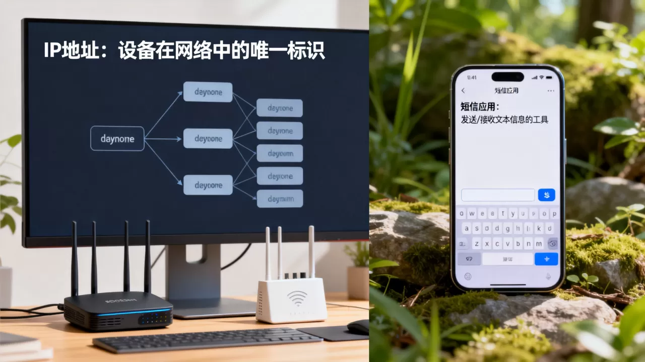 IP地址和域名的作用是什么?,短信应用怎么用? IP地址和域名的作用是什么?,短信应用怎么用?