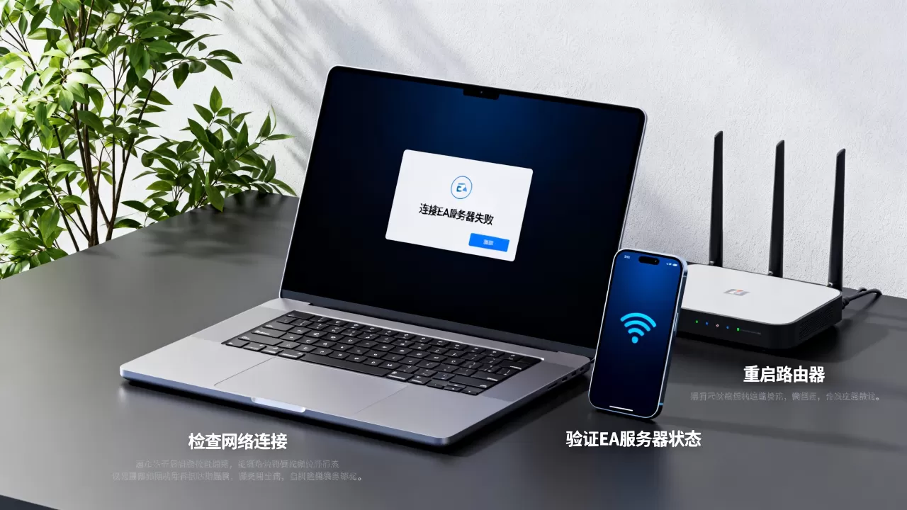 战地5连接不上ea服务器是什么原因，怎么解决？