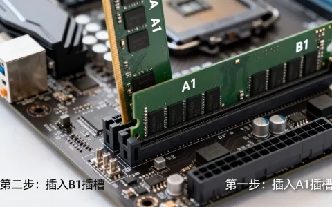 服务器内存A1和B1怎么插，内存条安装顺序？