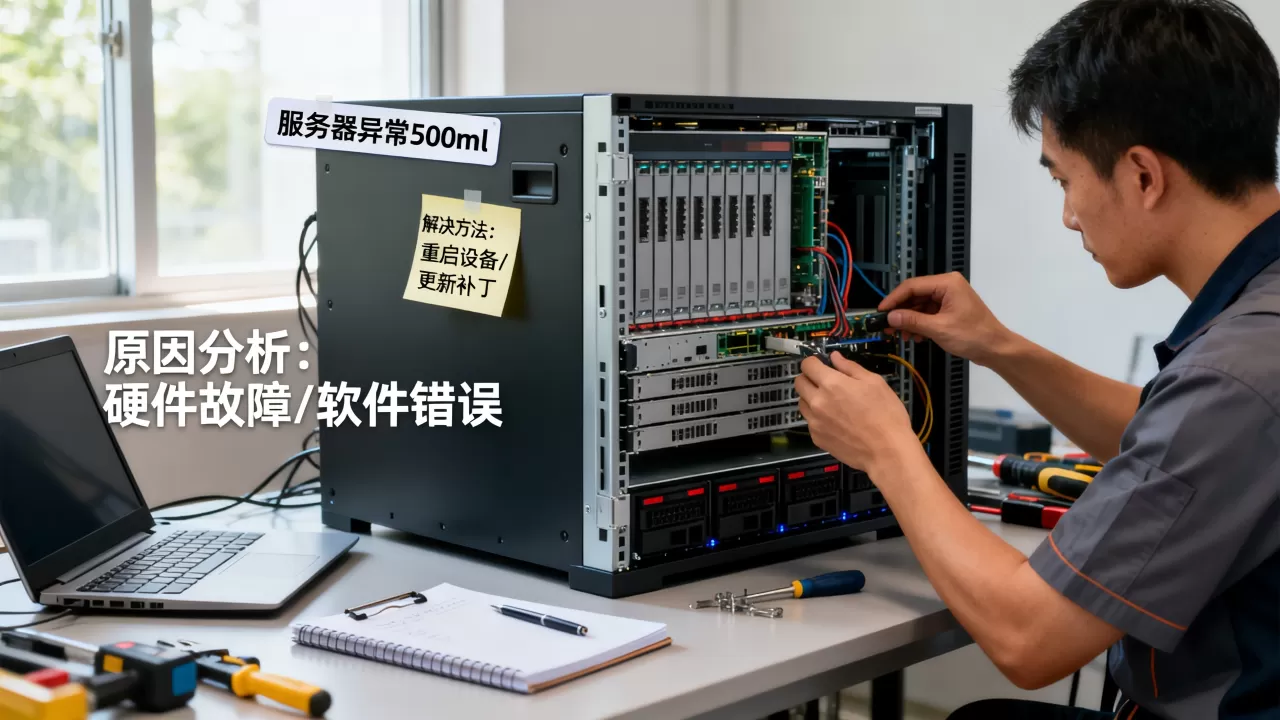 服务器异常500ml的原因是什么，怎么解决？