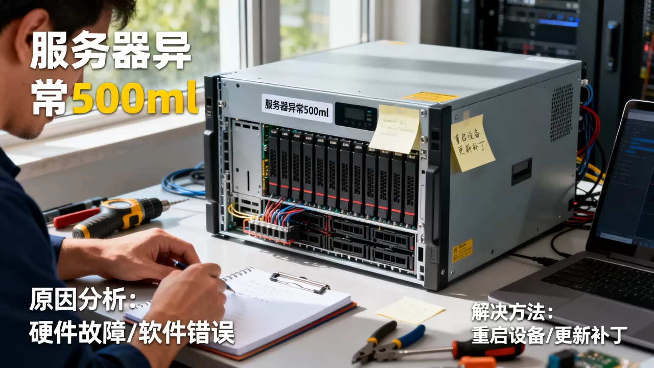 服务器异常500ml的原因是什么，怎么解决？