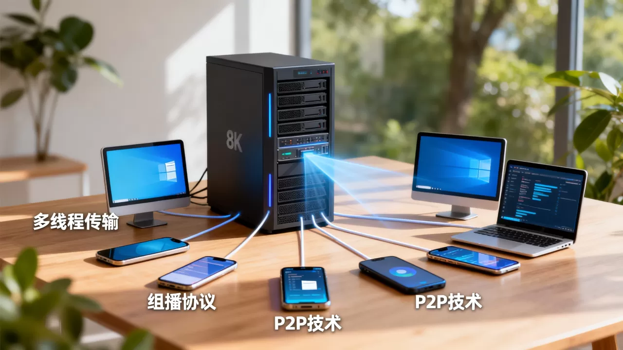 服务器如何向多个客户端发送文件，有哪些方法？