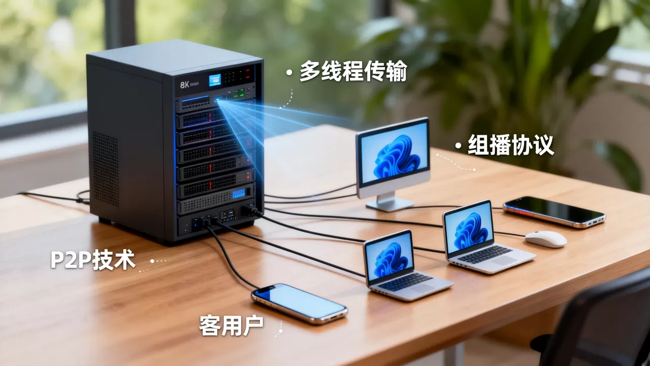 服务器如何向多个客户端发送文件，有哪些方法？