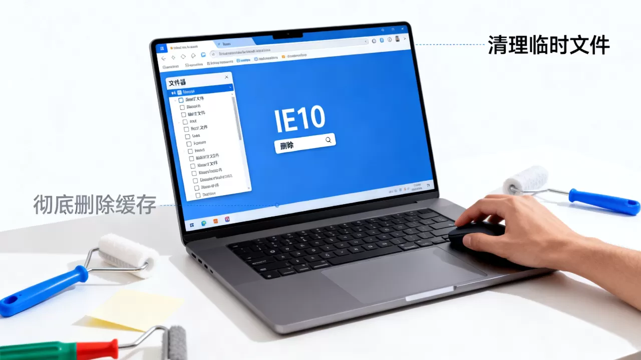 IE10临时文件缓存怎么清理,如何彻底删除? IE10临时文件缓存怎么清理,如何彻底删除?