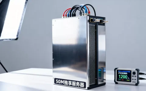 50M独享服务器可以同时支持多少人，够用吗