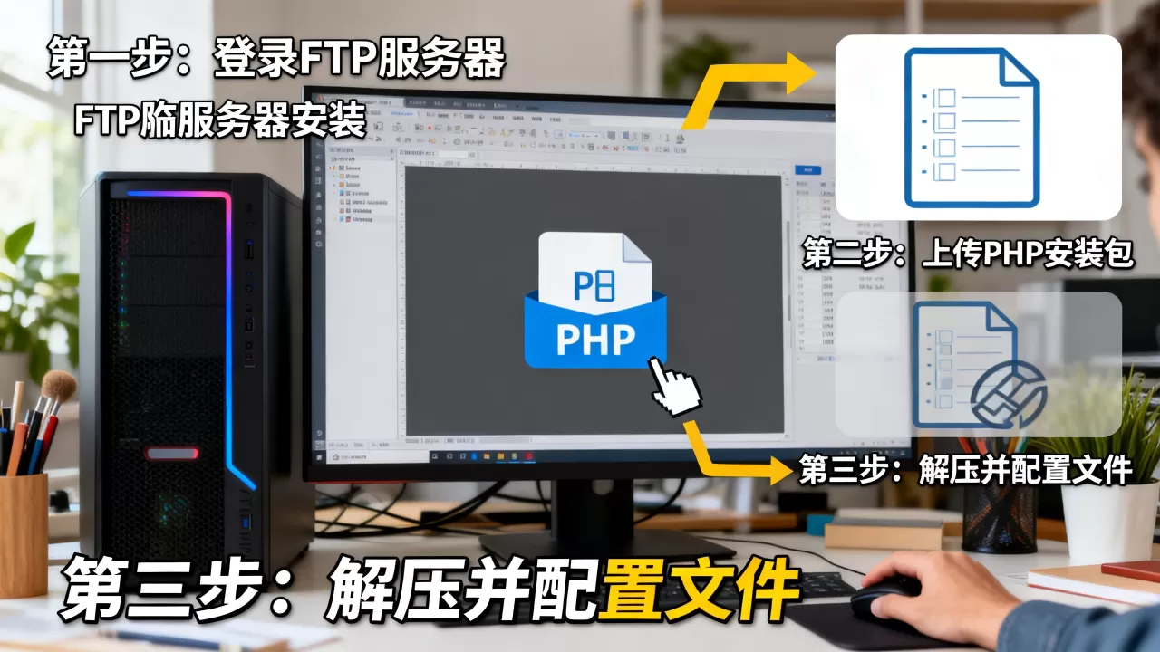 如何在FTP服务器中安装PHP,安装步骤有哪些? 如何在FTP服务器中安装PHP,安装步骤有哪些?