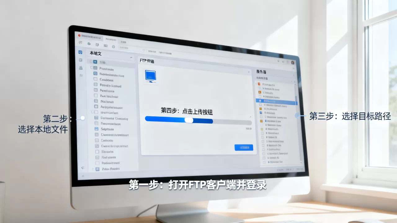 FTP服务器怎么写入文件？，FTP上传文件步骤有哪些？