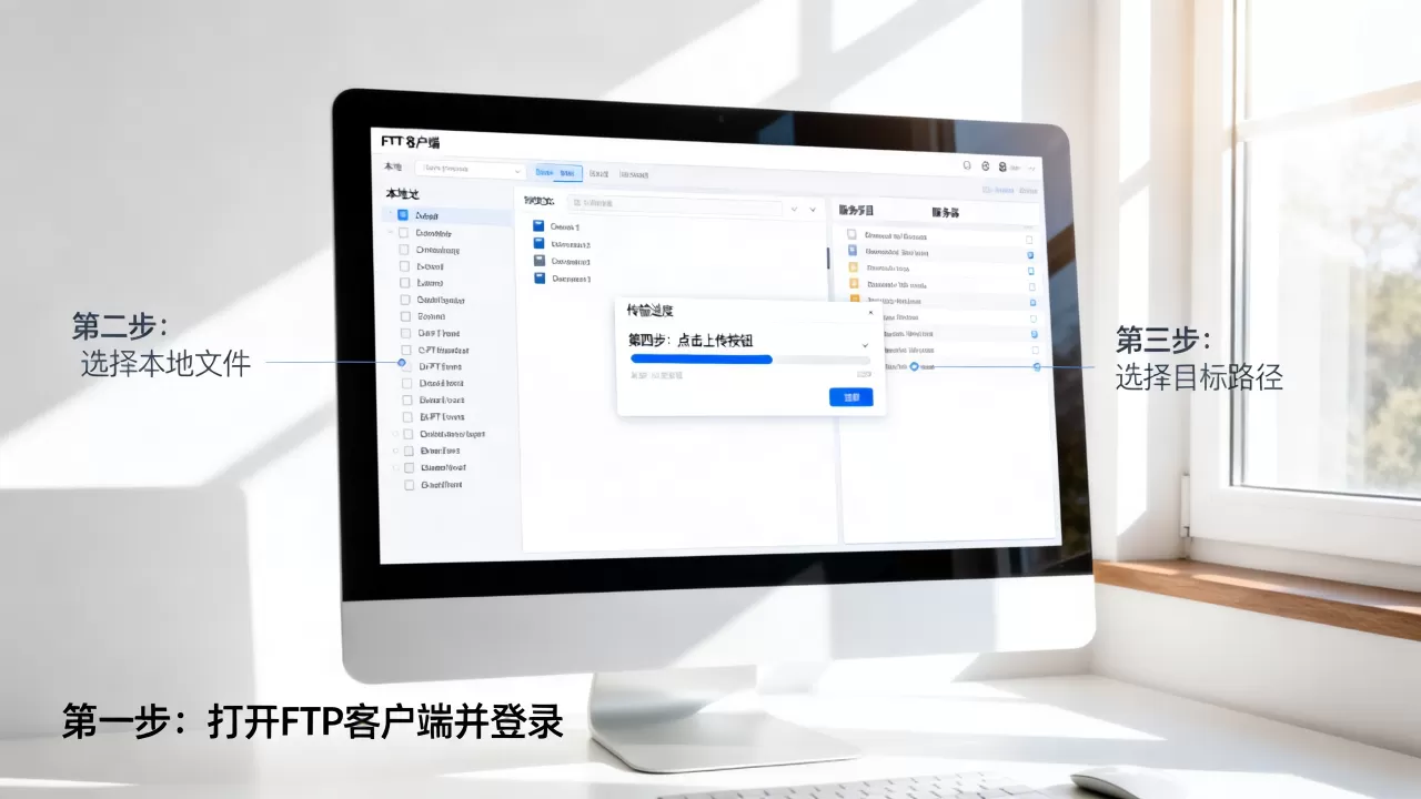 FTP服务器怎么写入文件？，FTP上传文件步骤有哪些？