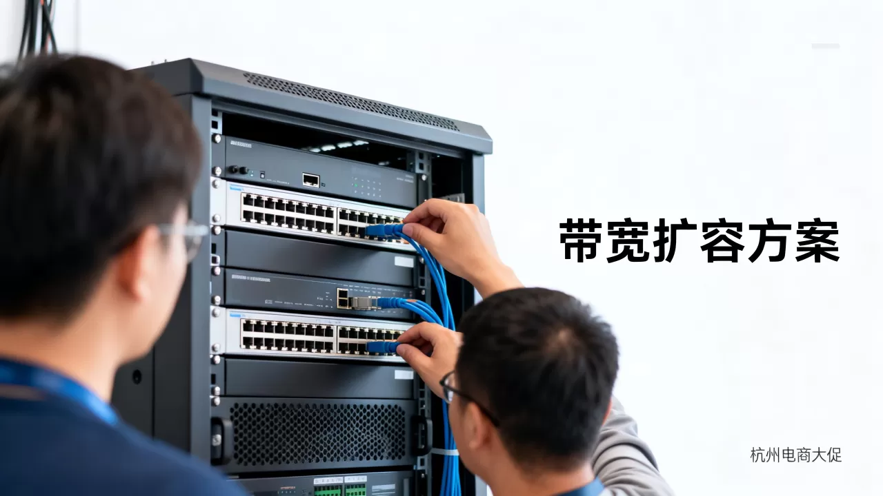 杭州直播电商大促期间带宽怎么扩容最快,有什么好办法? 杭州直播电商大促期间带宽怎么扩容最快,有什么好办法?