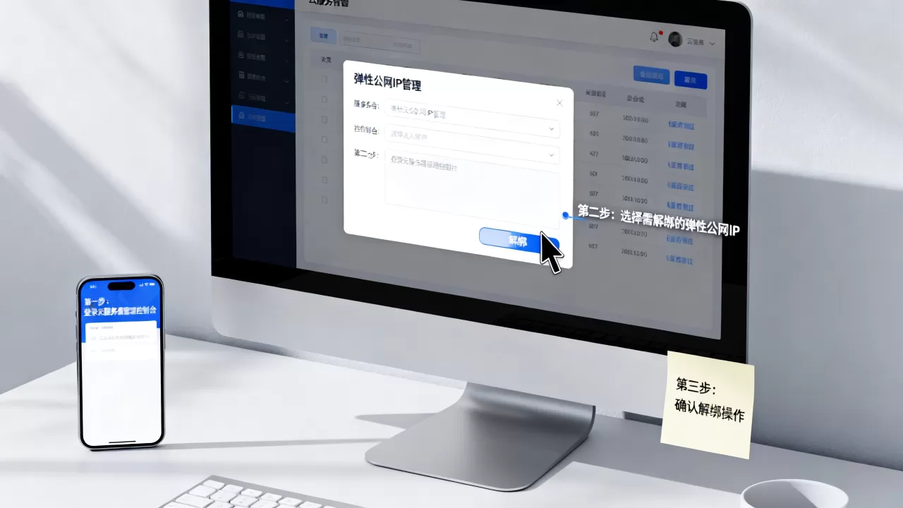 IP解绑怎么操作,解绑弹性公网IP步骤是什么? IP解绑怎么操作,解绑弹性公网IP步骤是什么?